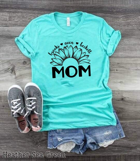 Custom Mom Sunflower