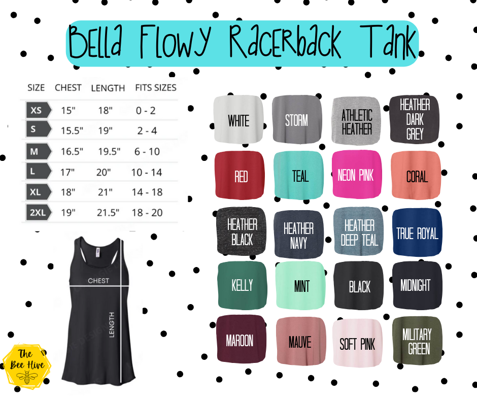 Bella Canvas - Flowy Racerback Tank