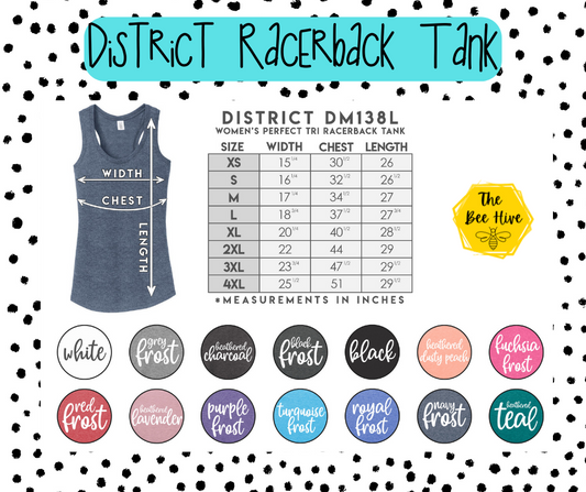 District - Ladies Perfect Racerback Tank