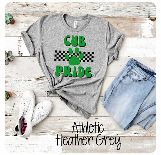 Cub Pride Checkered