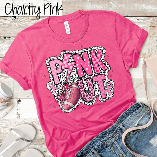 Pink Out Football - Dalmatian