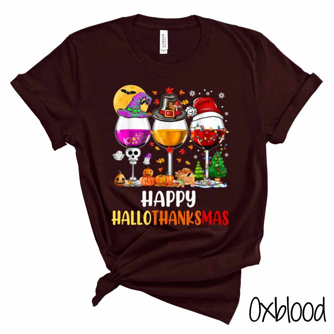 Happy Hallothanksmas Wine