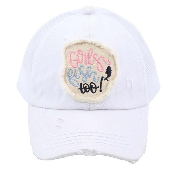 Girls Fish Too - Youth Cap