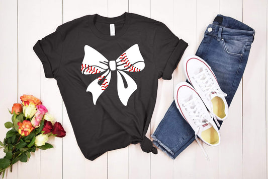 Baseball Coquette Bow